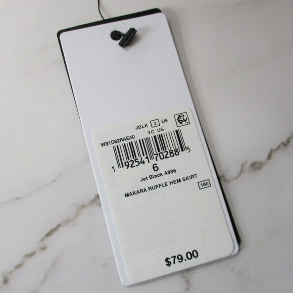 GUESS Makara Short Linen Pencil Skirt - Picture 7 of 8